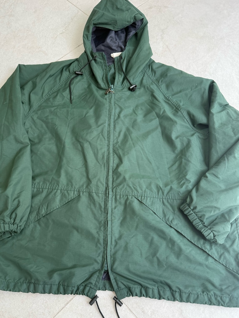 Walls Vintage Mens Dark Green Water-Proof  Jacket